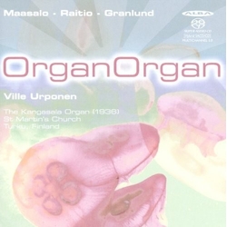 Ville Maasalo / Raitio / Granlund / Urponen Historic Finnish Organ Works SACD CD