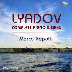 Anatoliy Lyadov Complete Piano Music box set 5 CD