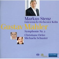 Mahler Gustav Guerzenich-Orchester Koeln Symphony 2 SACD CD
