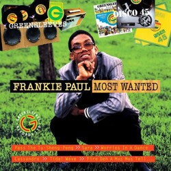 Frankie Paul Most Wanted Vinyl LP