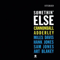 Cannonball Adderley Somethin' Else 180gm Vinyl LP