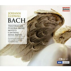 BachJ.L. Funeral Music Motets Cantatas 3 CD