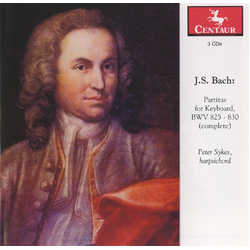 Bach,J.S Sykes Partitas For Keyboard 3 CD