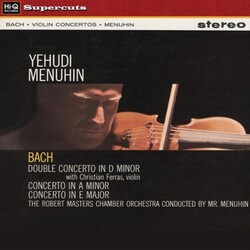 Yehudi Menuhin Bach Concertos 180gm Vinyl LP