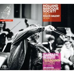 Telemann Valent Holland Baroque Society Barbaric Beauty Telemann & 18Th Century Dance SACD CD