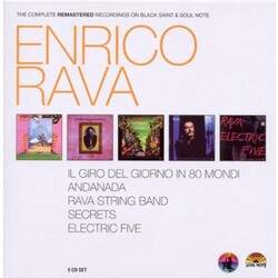 Enrico Rava Complete Remastered Recordings box set rmstrd 5 CD
