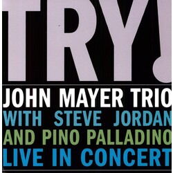 John Trio Mayer Try! Live In Concert 180gm Vinyl 2 LP