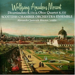 Mozart Williams Janiczek Crouch Atkins Divertimento K334 & Oboe Quartet K370 SACD CD