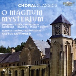Schola Cantorum Stuttgart O Magnum Mysterium (Choral Classics Series) box set 4 CD