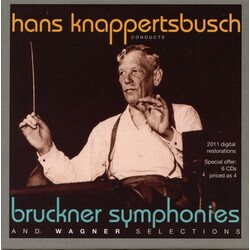 Bruckner/Wagner Knappertsbusch Conducts Bruckner & Wagner box set 6 CD