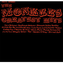 Monkees Greatest Hits 180gm ltd Vinyl LP