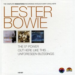 Lester Bowie Complete Remastered Recordings box set 3 CD