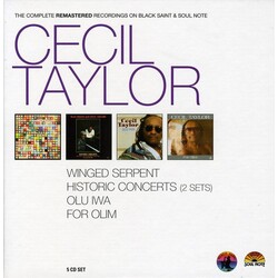Cecil Taylor Complete Remastered Recordings box set 5 CD