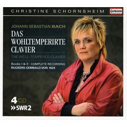BachJ.S. Well-Tempered Clavier box set 4 CD