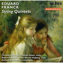 Franck Edinger Kimstedt Haiberg String Quintets SACD CD