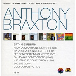 Anthony Braxton Complete Remastered Recordings box set rmstrd 8 CD