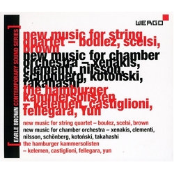 Earle Brown Contemporary Sound Series 4 Various Earle Brown Contemporary Sound Series 4 Various 3 CD