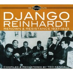 Django Reinhardt Renown & Resistance 1937-43 box set 5 CD