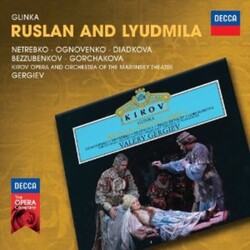 Mikhail Ivanovich Glinka / Orchestra Of The Mariinsky Theatre / Valery Gergiev Ruslan And Lyudmila Vinyl LP