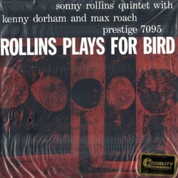 Sonny Rollins Rollins Plays For Bird 200gm Vinyl LP
