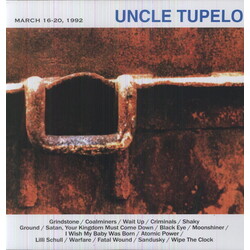 Uncle Tupelo March 16-20 1992 180gm Vinyl LP