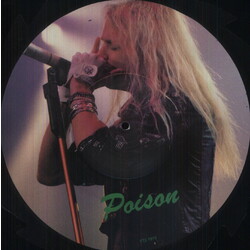 Poison SAW SHAPED PICTURE DISC Vinyl LP