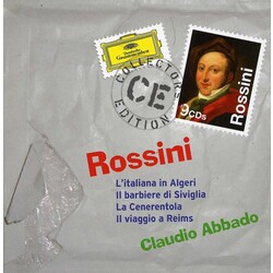 Gioacchino Rossini / Claudio Abbado Il barbiere di Siviglia, La Cenerentola, L'Italiana in Algeri, Il viaggio a Reims Vinyl LP