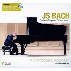 BachJ.S. Well-Tempered Clavier Book 1a Composer's Approach 3 CD