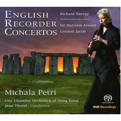 Harvey/Arnold/Jacob English Recorder Concertos SACD CD