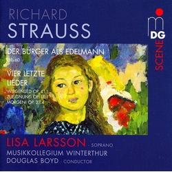 Strauss Musikcollegium Wintthur Larsson Der Burger Als Edelmann Orchestersuite Op. 60 SACD CD