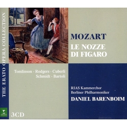 Mozart Schmidt Cuberli Rodgers Barenboim Nozze Di Figaro CD