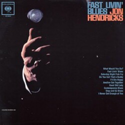 Jon Hendricks Fast Livin' Blues Vinyl LP