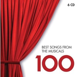 Various Artist Best Songs From Musicals 100 6 CD