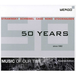 Stravinsky Schnebel Nono Cage Huber 50 Years 1962-2012 (Ltd) 5 CD
