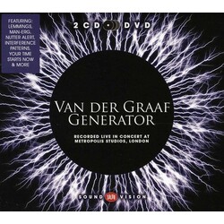 Van Der Graaf Generator Live At Metropolis Studios London 3 CD
