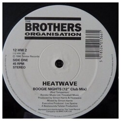 Heatwave Boogie Nights/Too Hot To Handle Vinyl 12"