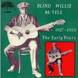 Blind Willie Mctell Early Years 1927-33 180gm Vinyl LP