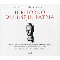 MonteverdiC. Il Ritorno D'Ulisse In Pa 3 CD
