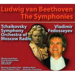 Beethoven Tchaikovsky Sym Orch Fedoseyev Symphonies 5 CD