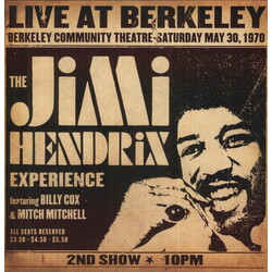 Jimi Hendrix Live At Berkeley 180gm Vinyl 2 LP