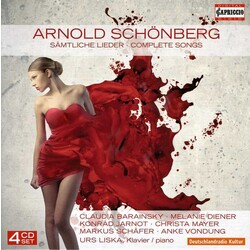 SchonbergA. Complete Songs box set 4 CD