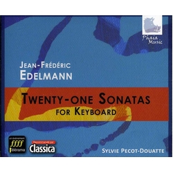 Jean-Frederic Edelmann Twenty-One Sonatas For Keyboard 3 CD