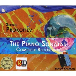 Prokofiev / Kasman PIANO SONATAS: COMPLETE RECORDING 3 CD
