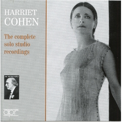 Harriet Cohen Complete Solo Studio Recordings CD
