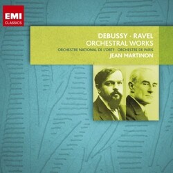 Jean Debussy / Ravel / Martinon Orchestral Music box set 8 CD