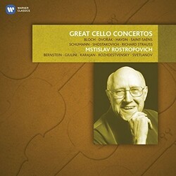 Mstislav Rostropovich Great Cello Concertos box set 5 CD