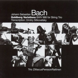 Bach Trio Zilliacusperssonraitinen Goldberg Variations Bwv 988 For String Trio (Hybr) SACD CD