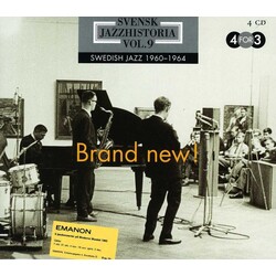 Swedish Jazz History Vol. 9-Brand New! box set 4 CD
