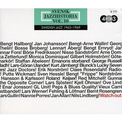 Swedish Jazz History Vol. 10-Watch Out! box set 4 CD