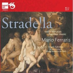 Alessandro Stradella Violin Sonatas/Chamber Music box set 4 CD